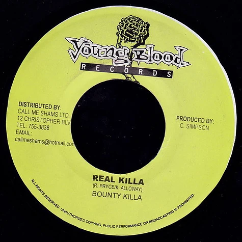 Bounty Killer - Real Killa