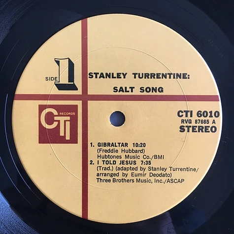 Stanley Turrentine - Salt Song