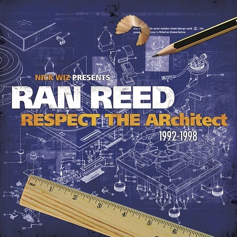 Ran Reed - Respect The Architect (1992-1998) Clear Blue / Clear Orange Vinyl Edition