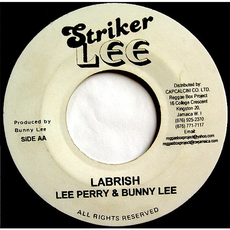 Lee Perry / Lee Perry & Bunny Lee - Run For Cover / Labrish