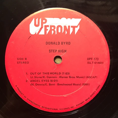 Donald Byrd - Step High