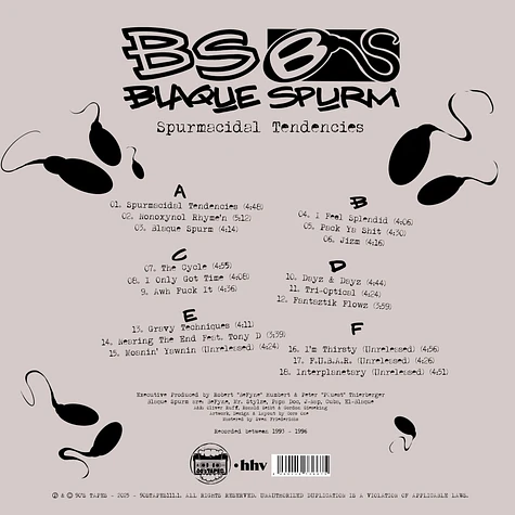 Blaque Spurm - Spurmacidal Tendencies