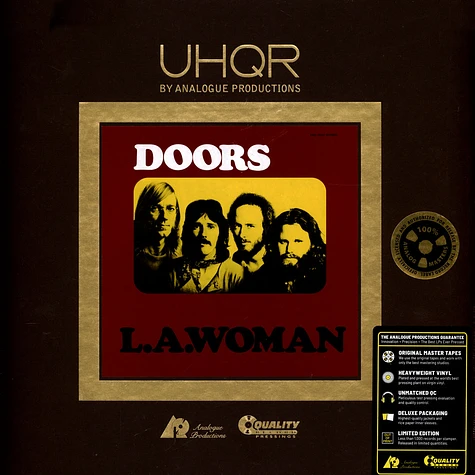 The Doors - L.A. Woman Uhqr 200gr. Clear Vinyl Edition