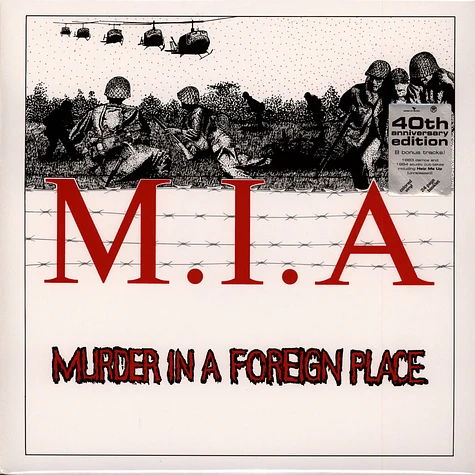 M.I.A. (US) - Murder In A Foreign Place 40th Anniversary Red Vinyl Edition