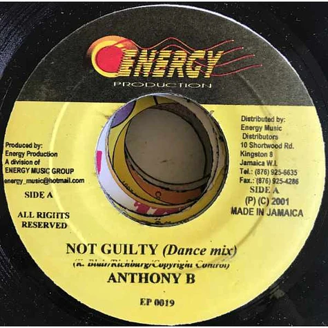 Anthony B - Not Guilty