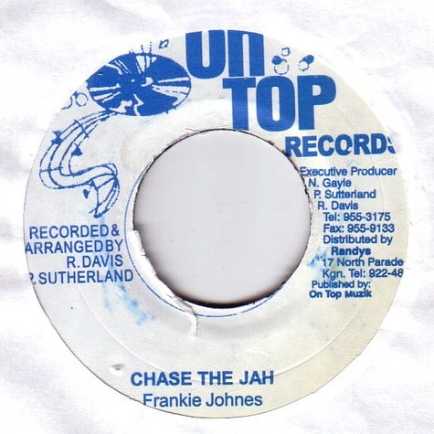 Frankie Jones - Chase The Jah