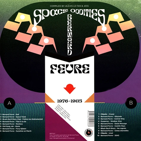 Bernard Fevre - Space Oddities 1976/1985