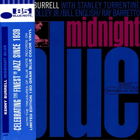 Kenny Burrell - Midnight Blue Blue Note 85 Blue Vinyl Edition