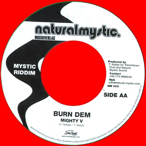 Bruce Barron / Mighty V. - Girls All Over / Burn Dem