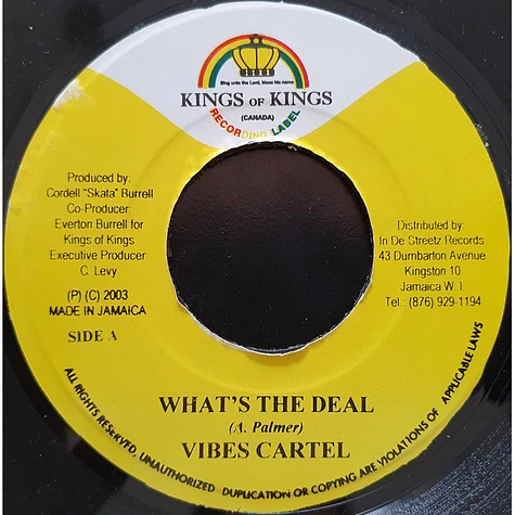 Vybz Kartel / Delly Ranks - What's The Deal / Outlaw