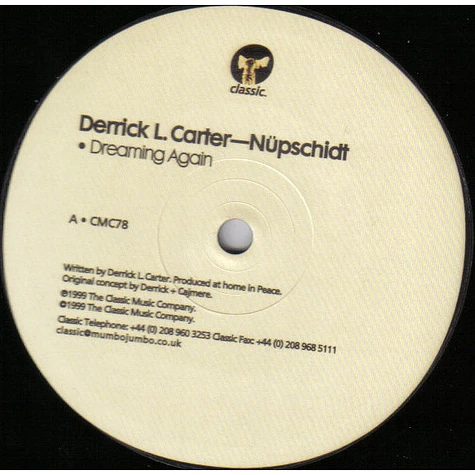 Derrick Carter - Nü Pschidt