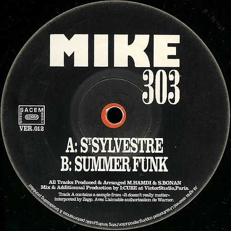 Mike 303 - St Sylvestre