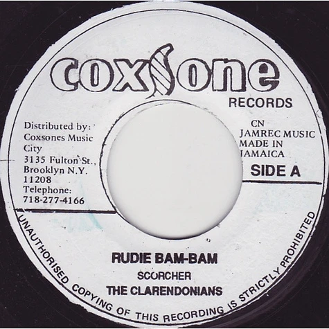 The Clarendonians - Rudie Bam-Bam