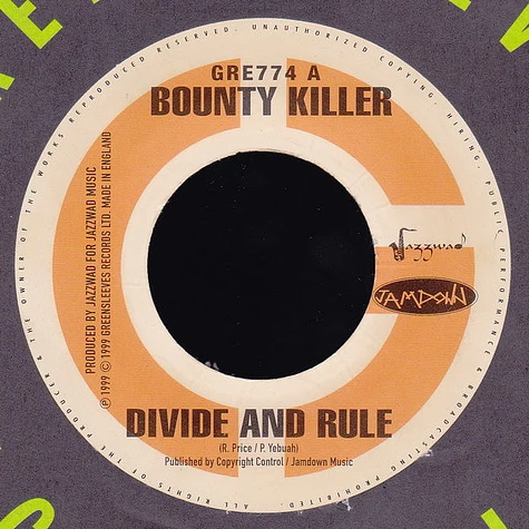 Bounty Killer - Divide And Rule