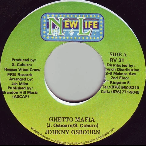 Johnny Osbourne - Ghetto Mafia