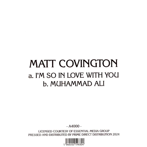 Matt Covington - I'm So In Love With You