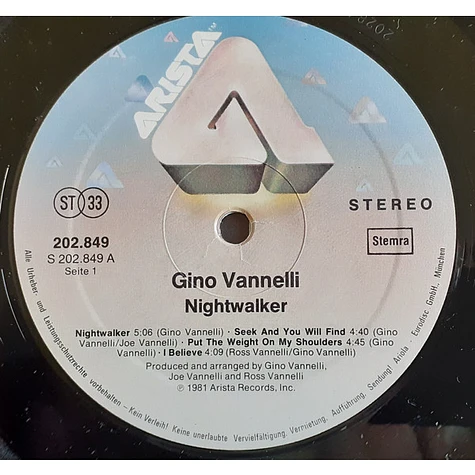 Gino Vannelli - Nightwalker