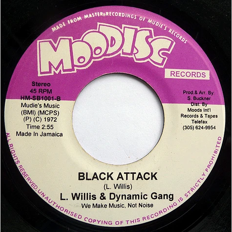 Dynamic Gang / Lloyd "Gitsy" Willis & Dynamic Gang - I'll Never Believe In You / Black Attack