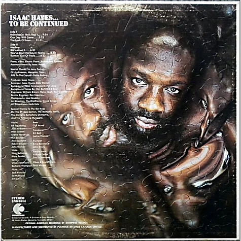 Isaac Hayes - ...To Be Continued