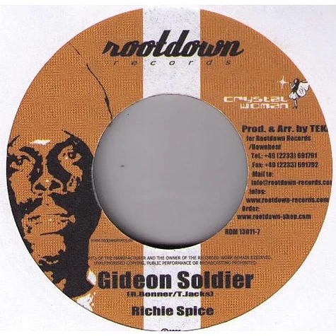 Richie Spice / Nosliw - Gideon Soldier / Wie Weit