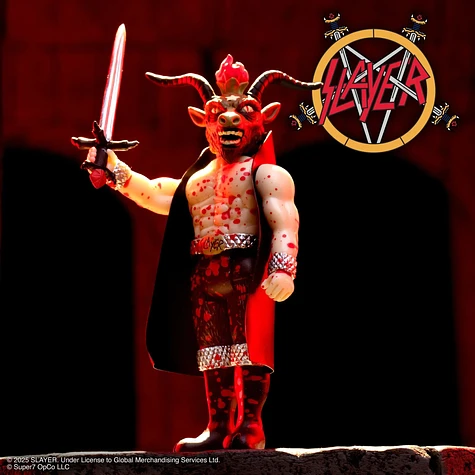 Slayer - Minotaur (Reign In Blood) - ReAction Figure