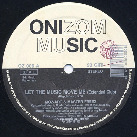 Moz-Art & Master Freez - Let The Music Move Me