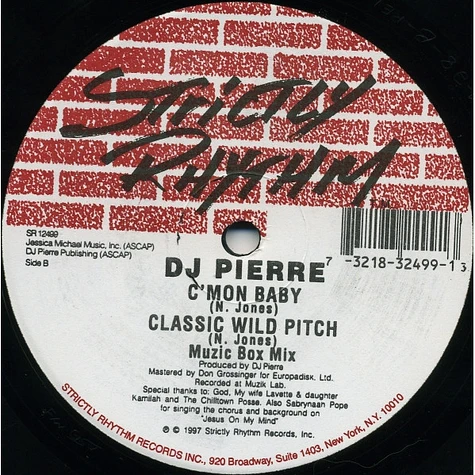 DJ Pierre - C'Mon Baby