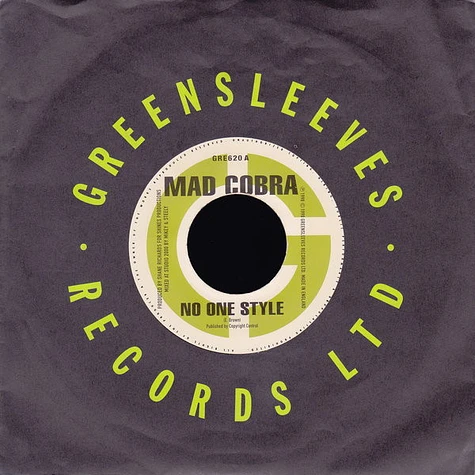 Mad Cobra / Terror Fabulous - No One Style / Them A Watch Me