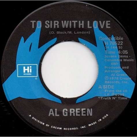 Al Green - To Sir With Love