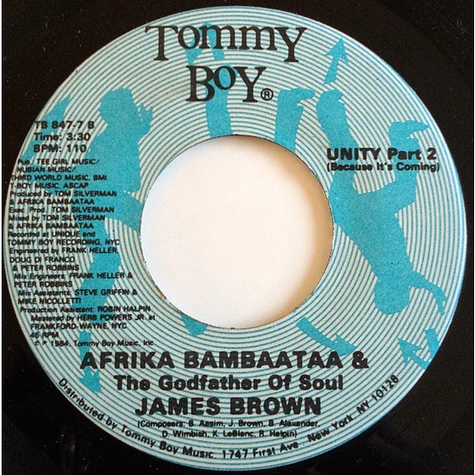 Afrika Bambaataa & James Brown - Unity