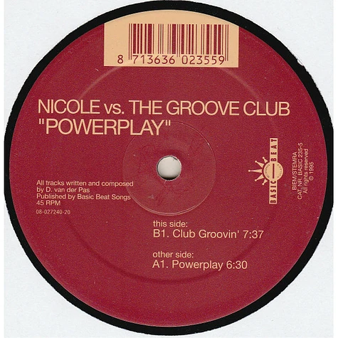 Nicole Vs. The Grooveclub - Powerplay