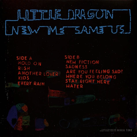 Little Dragon - New Me Same Us Transparent Blue Vinyl Edition