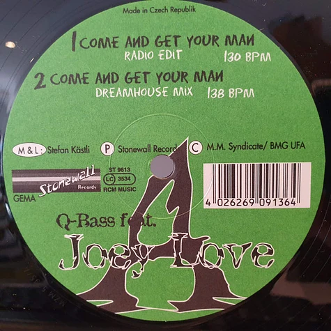 Q-Bass Feat. Joey Love - Come And Get Your Man