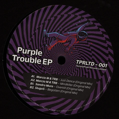 V.A. - Purple Trouble Ep Black Vinyl Edition