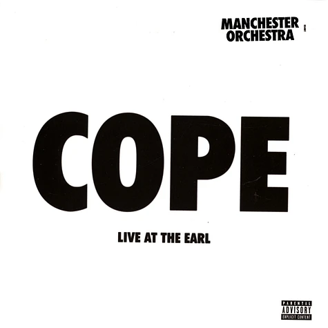 Manchester Orchestra - Cope Live At The Earl Black Vinyl Edition