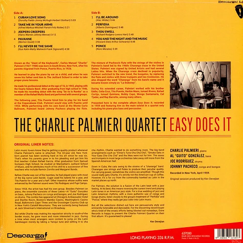 Charlie Quartet Palmieri - Easy Does It