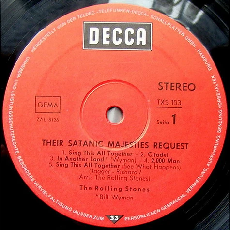 The Rolling Stones - Their Satanic Majesties Request