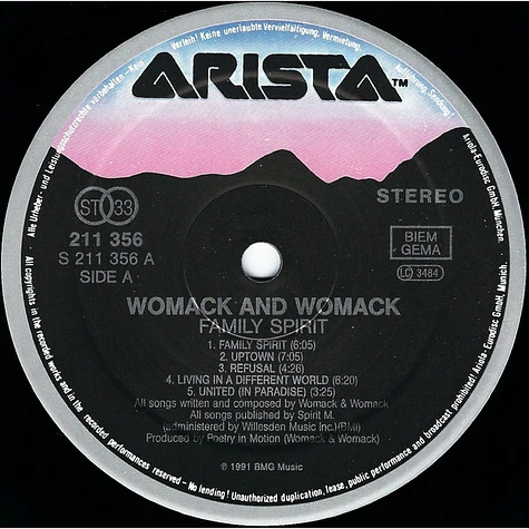 Womack & Womack - Family Spirit