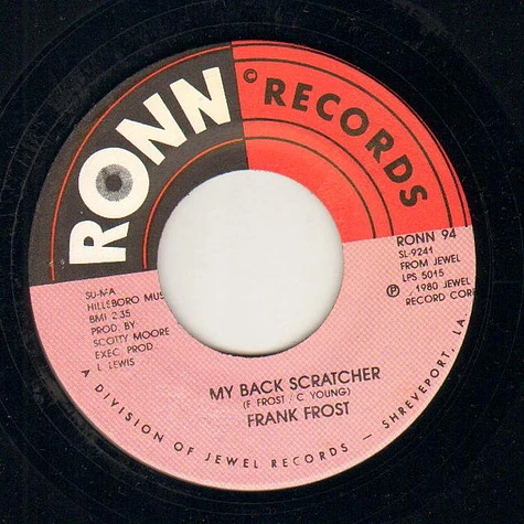 Frank Frost - My Back Scratcher / Harp And Soul