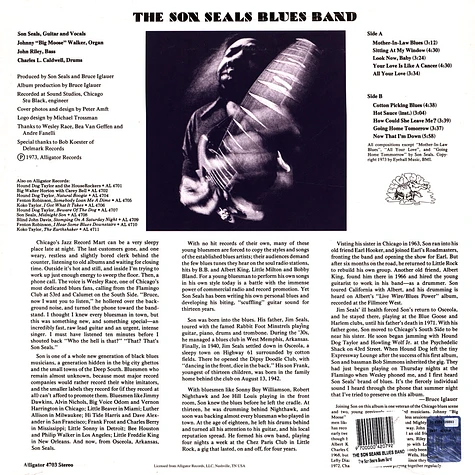 The Son Seans Blues Band - The Son Seans Blues Band