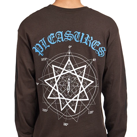PLEASURES x Slipknot - Compass Long Sleeve (Brown) | HHV