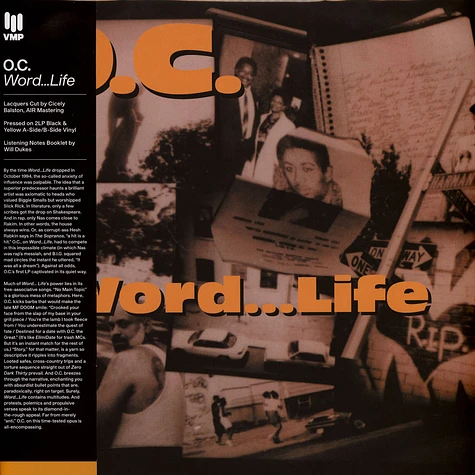 O.C. - Word...Life Vinyl Me, Please Edition