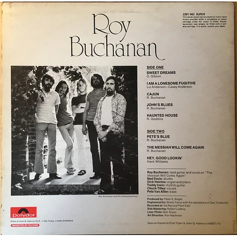 Roy Buchanan - Roy Buchanan