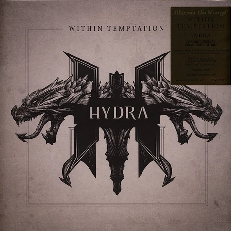 Within Temptation - Hydra Clear & Black Marbled Vinyl Edition