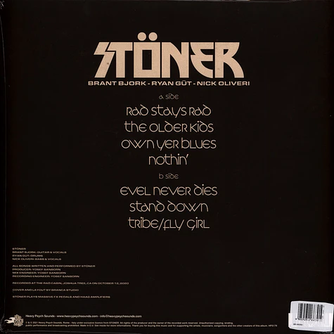 Stoner - Stoners Rule 3 Colour Striped Vinyl Edition