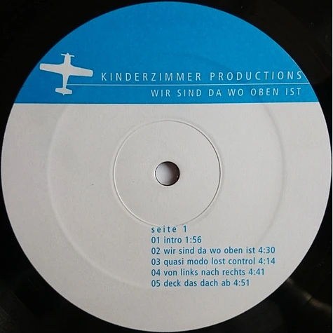 Kinderzimmer Productions - Wir Sind Da Wo Oben Ist