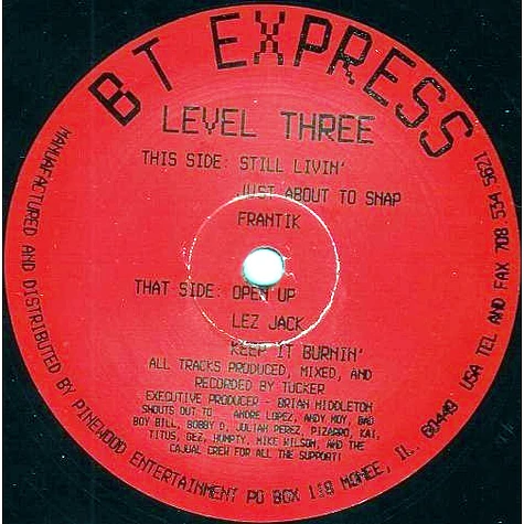 B.T. Express - Level Three