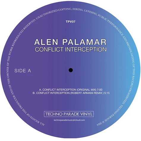 Alen Palamar - Conflict Interception Robert Armani Remix