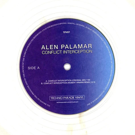 Alen Palamar - Conflict Interception Robert Armani Remix