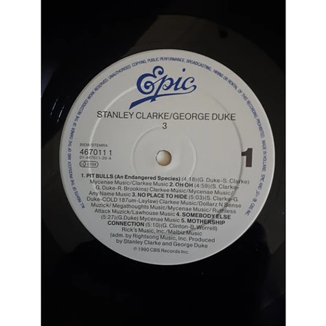 Stanley Clarke/George Duke - 3